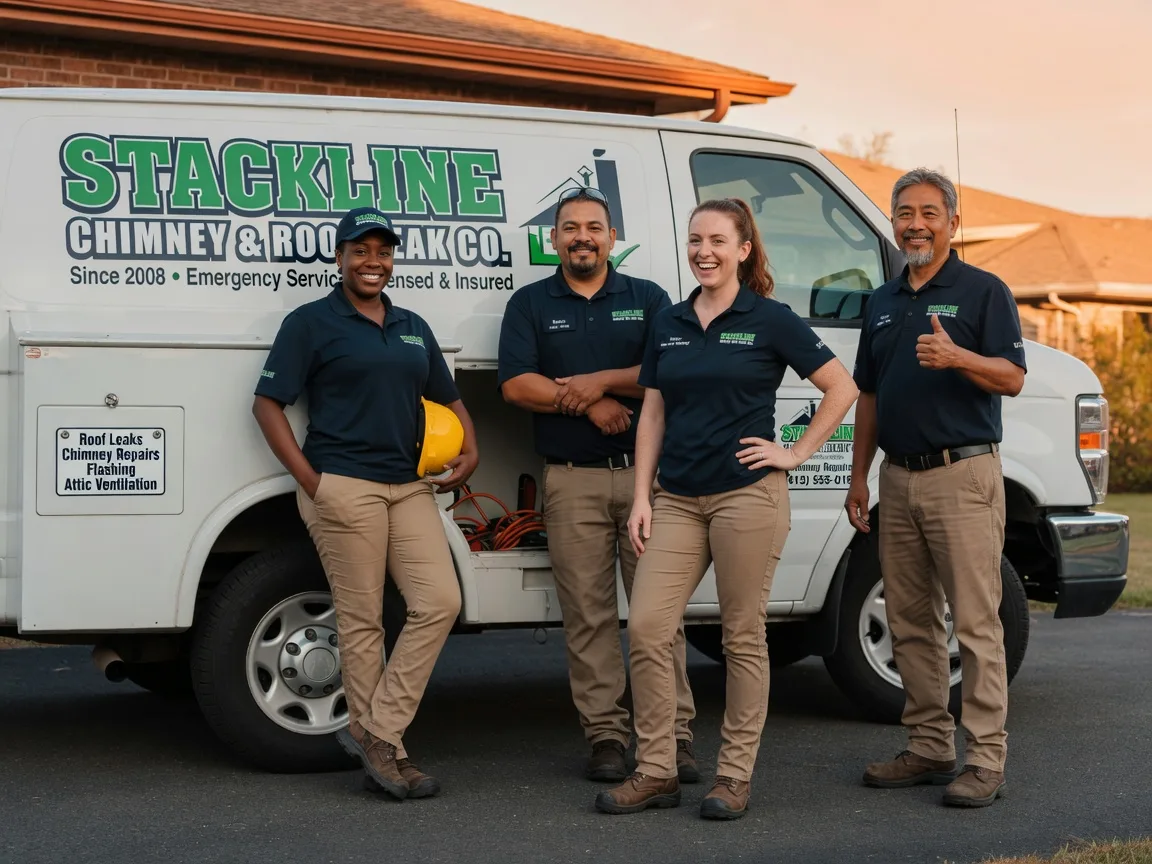 Chimney flashing repair company in Oxford, WI